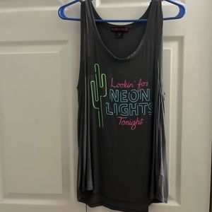 Graphic tank top